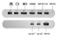 Universal Dock Lenovo 500 USB-C 3