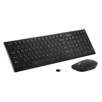 Tastatura cu mouse Wireless SVEN KB-C2550W, Black 2