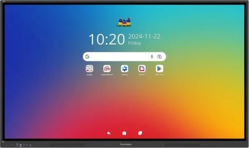 75” Smart interactive display ViewSonic IFP7534 / 4K / 8GB RAM / 128GB Storage / Black