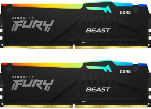 Memorie operativa Kingston FURY Beast RGB EXPO DDR5 5600MHz 16GB (Kit of 2*8GB)