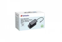 Adaptor Display Wireless USB-C Verbatim ”Share My Screen 1080p” cu splitter WDA-01 7