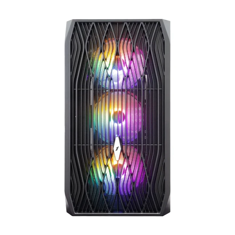 Carcasa Gaming 1STPLAYER AY7 / no PSU / Side-Window / 3x120mm / ATX / Black 2
