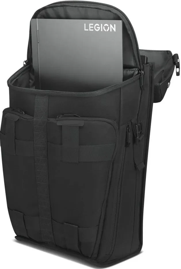 Rucsac pentru laptop de 17.3” Lenovo Legion Active Gaming, Black 4