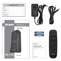 Boxa portabila SVEN PS-710 Black / 100W / Bluetooth / NFC / FM tuner / USB / microSD 9