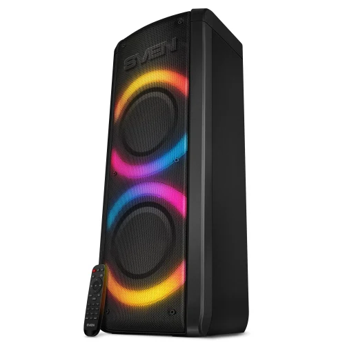 Boxa portabila SVEN PS-710 Black / 100W / Bluetooth / NFC / FM tuner / USB / microSD