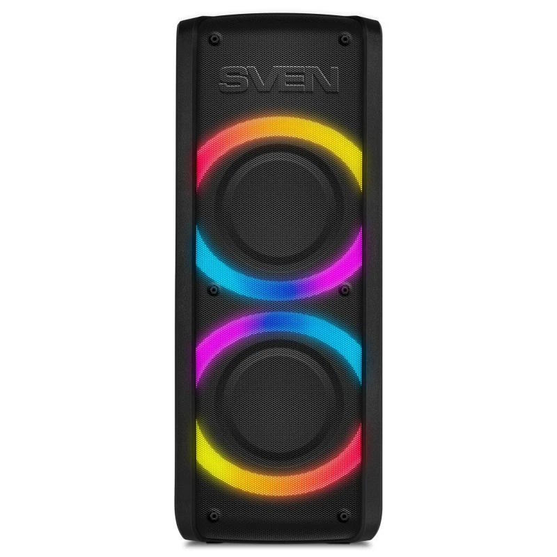 Boxa portabila SVEN PS-710 Black / 100W / Bluetooth / NFC / FM tuner / USB / microSD 3