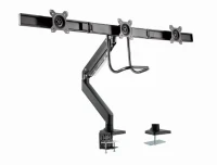 Suport pentru 3 monitor reglabil cu montare de birou 13”-27”, Gembird MA-DA3-03