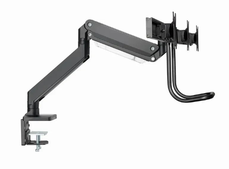 Suport pentru 3 monitor reglabil cu montare de birou 13”-27”, Gembird MA-DA3-03 3