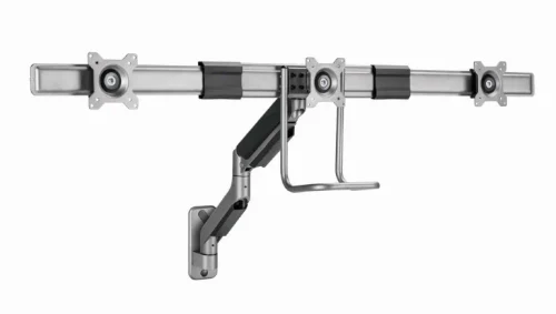 Suport reglabil de perete pentru 3 monitoare up to 17-27”  Gembird MA-WA3-01