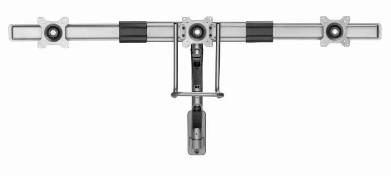 Suport reglabil de perete pentru 3 monitoare up to 17-27”  Gembird MA-WA3-01 3