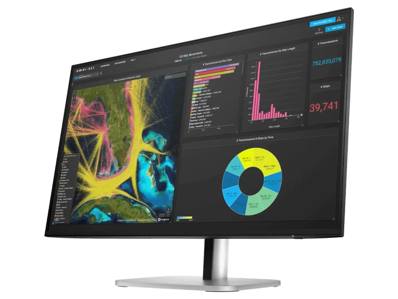 27.0” Monitor HP S5 Pro 527pq/ QHD/ 5ms/ 100Hz/ Black/Silver 3