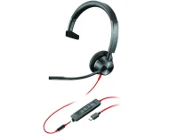 Casti Poly Blackwire 3315-M / USB-C / Black