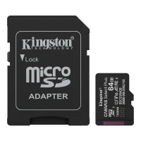 Card de memorie microSD  64GB Kingston Canvas Select Plus, 150MB/s + SD adapter 2