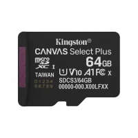 Card de memorie microSD  64GB Kingston Canvas Select Plus, 150MB/s + SD adapter 3