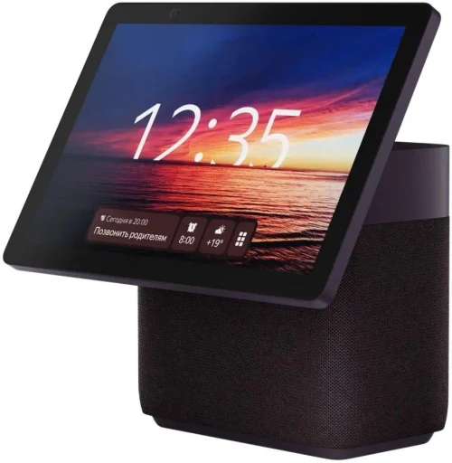 Boxa Smart Yandex Station Duo Max with Alisa / 60W / Display 10.5” / FHD / Cam 13Mpx / Red