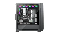 Carcasa XILENCE Xilent X | XG151 / w/oPSU / with Tempered Glass Side Panel / 3x ARGB 120mm + 1x120mm / ATX / Black 4