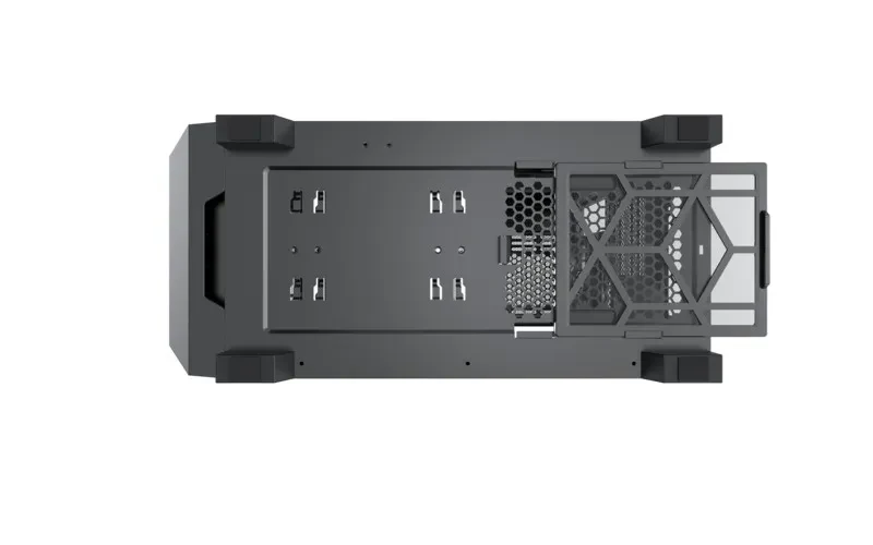 Carcasa XILENCE Xilent X | XG151 / w/oPSU / with Tempered Glass Side Panel / 3x ARGB 120mm + 1x120mm / ATX / Black 6