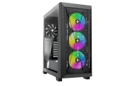 Carcasa XILENCE Xilent X | XG151 / w/oPSU / with Tempered Glass Side Panel / 3x ARGB 120mm + 1x120mm / ATX / Black