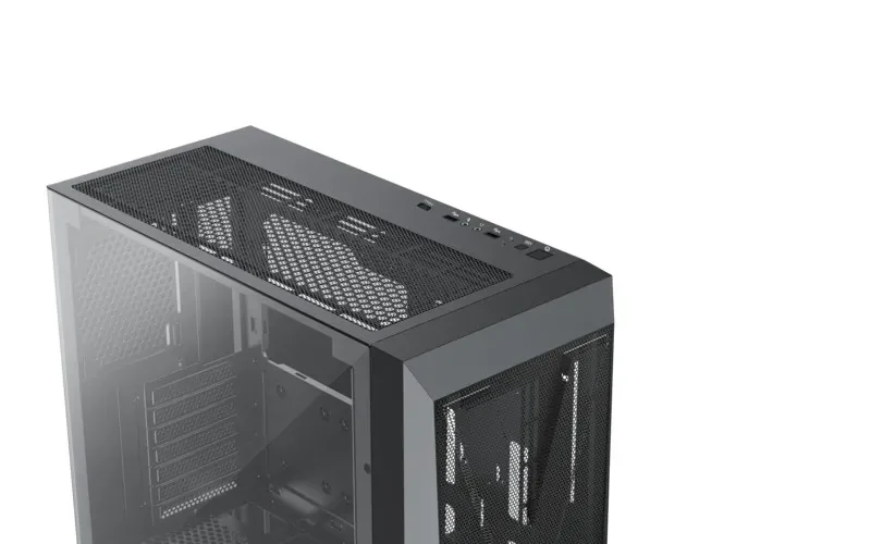 Carcasa XILENCE Xilent X | XG151 / w/oPSU / with Tempered Glass Side Panel / 3x ARGB 120mm + 1x120mm / ATX / Black 10