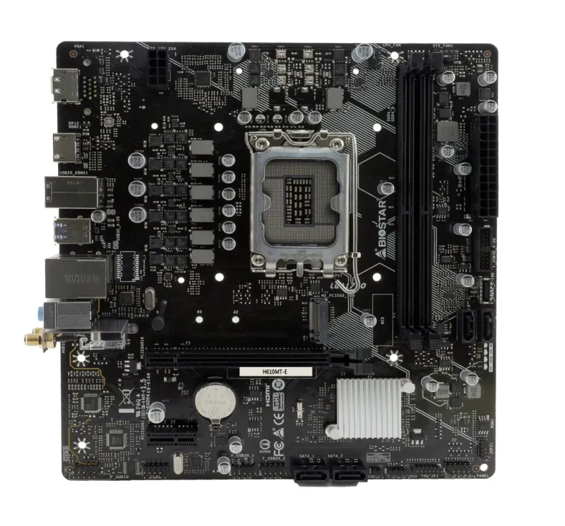 Paca de baza BIOSTAR H610MT-E / Socket 1700 / Intel H610 / mATX 2