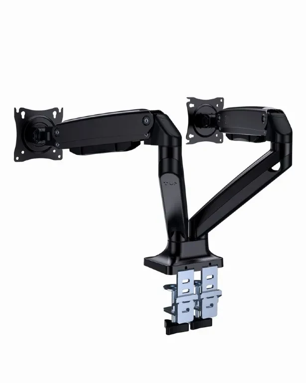 Brat de montare pentru 2 monitoare, cu miscare completa, 17”-35” Gembird MA-DA2-03 5