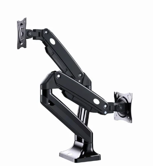 Brat de montare pentru 2 monitoare, cu miscare completa, 17”-35” Gembird MA-DA2-03