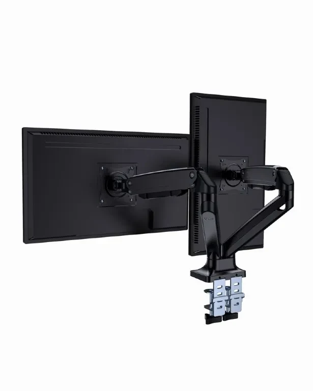 Brat de montare pentru 2 monitoare, cu miscare completa, 17”-35” Gembird MA-DA2-03 3