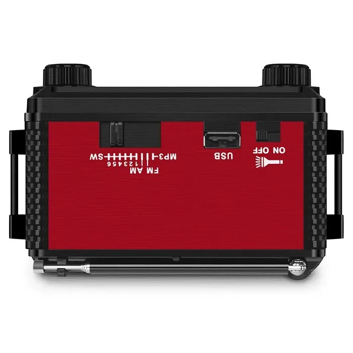 Boxa portabila SVEN SRP-355, Black / 3W / Bluetooth / FM/AM/SW Radio / USB / microSD 4