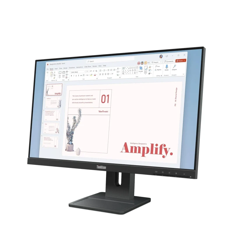 23.8” Monitor Lenovo ThinkVision E24-40 / 4ms / Black 3