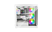 Carcasa XILENCE Xilent Gleam / X818.W.ARGB/ no PSU/ Aquarium panel/ ATX/ White 4