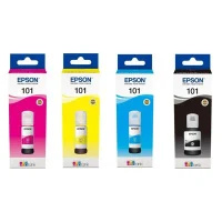 Epson 101 EcoTank 4-colour Multipack (C13T03V14A/.V24A/.V34A/.V44A) 337ml, for L4150/  L4160/ L6160/ L6170/ L6190/ L14150/ L4150/ L4160/ L4167/ L4260/ L4266/ L6160/ L6170/ L6190/ L6270/ L6290 2
