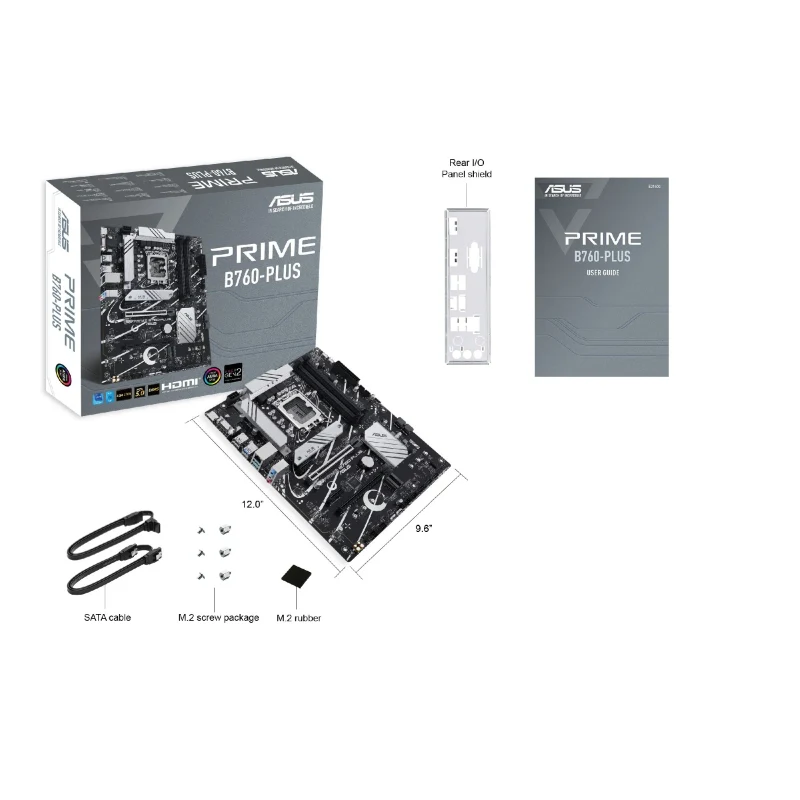 Placa de baza ASUS PRIME B760-PLUS / 1700 / B760 / DDR5 / ATX 5