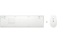 Tastatura si mouse Wireless HP 650, White 4