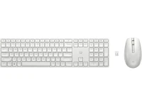 Tastatura si mouse Wireless HP 650, White