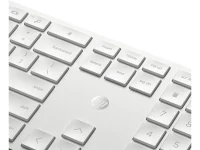 Tastatura si mouse Wireless HP 650, White 3