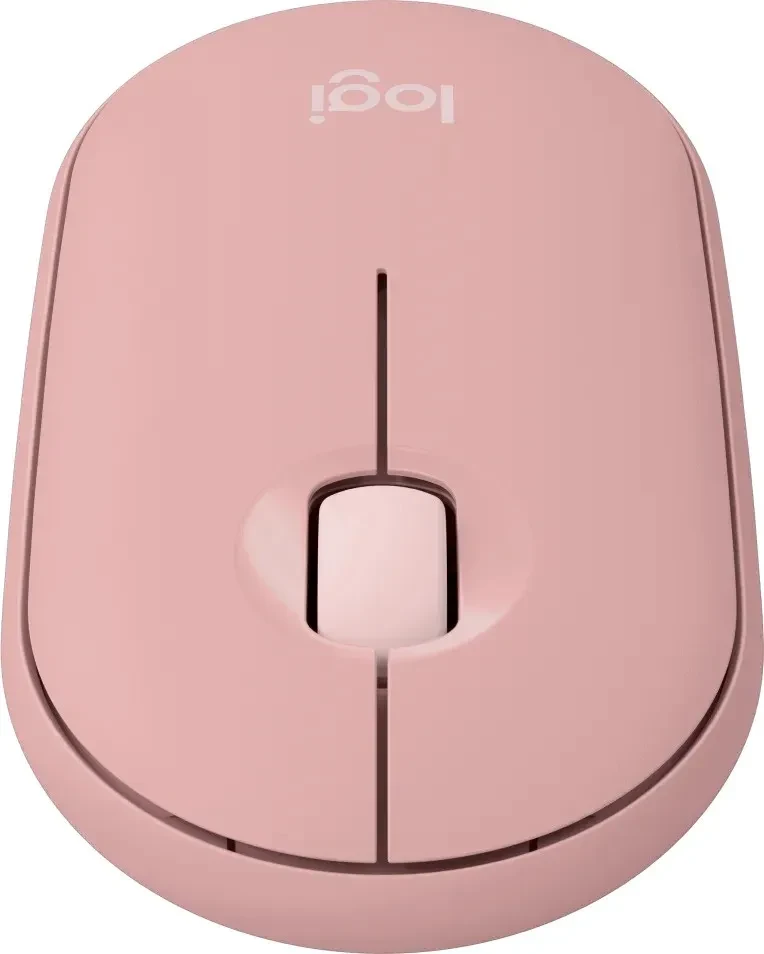 Mouse Wireless Logitech Pebble Mouse 2 M350s, Tonal Rose 4