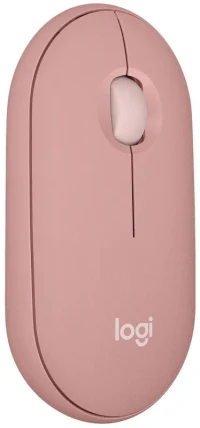 Mouse Wireless Logitech Pebble Mouse 2 M350s, Tonal Rose 2