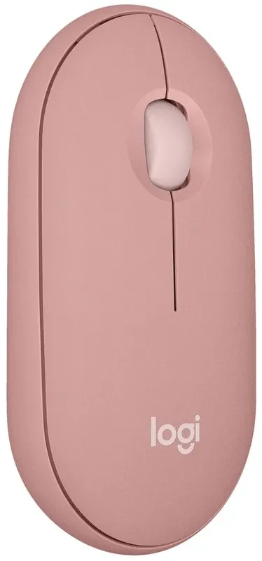 Mouse Wireless Logitech Pebble Mouse 2 M350s, Tonal Rose 2
