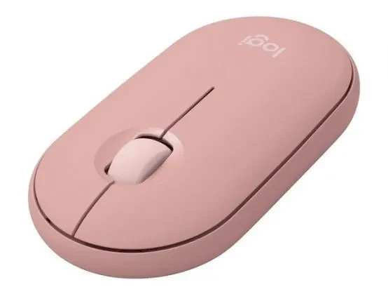 Mouse Wireless Logitech Pebble Mouse 2 M350s, Tonal Rose 3