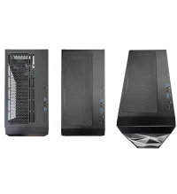 Carcasa XILENCE Xilent Breeze XG131 / w/oPSU / Side panel / 3x ARGB 120mm + 1x120mm / ATX / Black 9