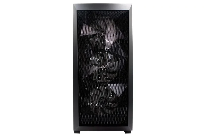 Carcasa XILENCE Xilent Breeze XG131 / w/oPSU / Side panel / 3x ARGB 120mm + 1x120mm / ATX / Black 3