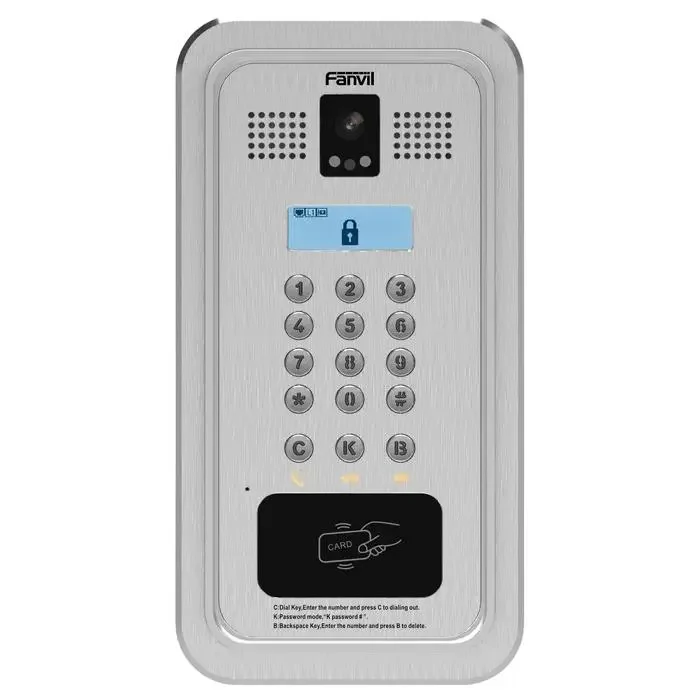 IP Intercom Fanvil i33VF, Grey 5