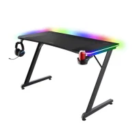 Masa Gaming RGB  Trust GXT 710 LUMINUS PRO, Black 2