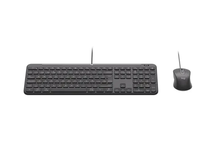 Tastatura cu Mouse Logitech MK620, Graphite 2