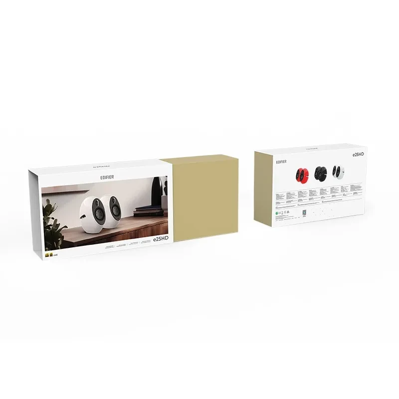 Boxe Edifier E25HD Luna Eclipse White / 74W RMS / Bluetooth 5.3 6