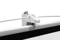 Trepied cu mecanism de coborare Elite Screens T99NWS1 / 99”(1:1) / White 6