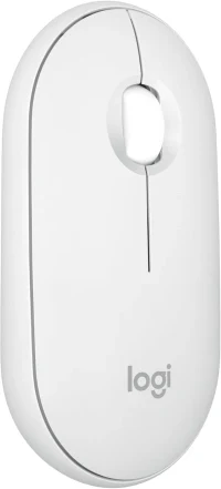 Mouse Wireless Logitech Pebble Mouse 2 M350s, Tonal White 2