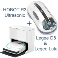 Set HOBOT ”Vacuum Cleaning Robot Legee D8 + Legee LuLu + Window Cleaning Robot R3”