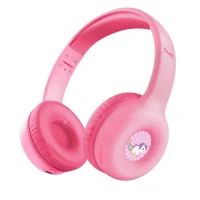 Casti Wireless pentru copii Trust NOUNA, Pink