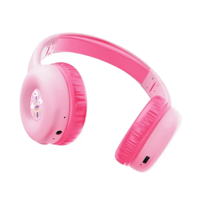 Casti Wireless pentru copii Trust NOUNA, Pink 3